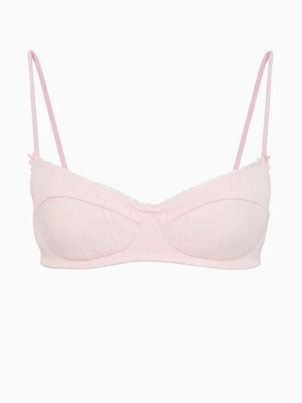 Cou Cou Intimates Pointelle Balconette Bra